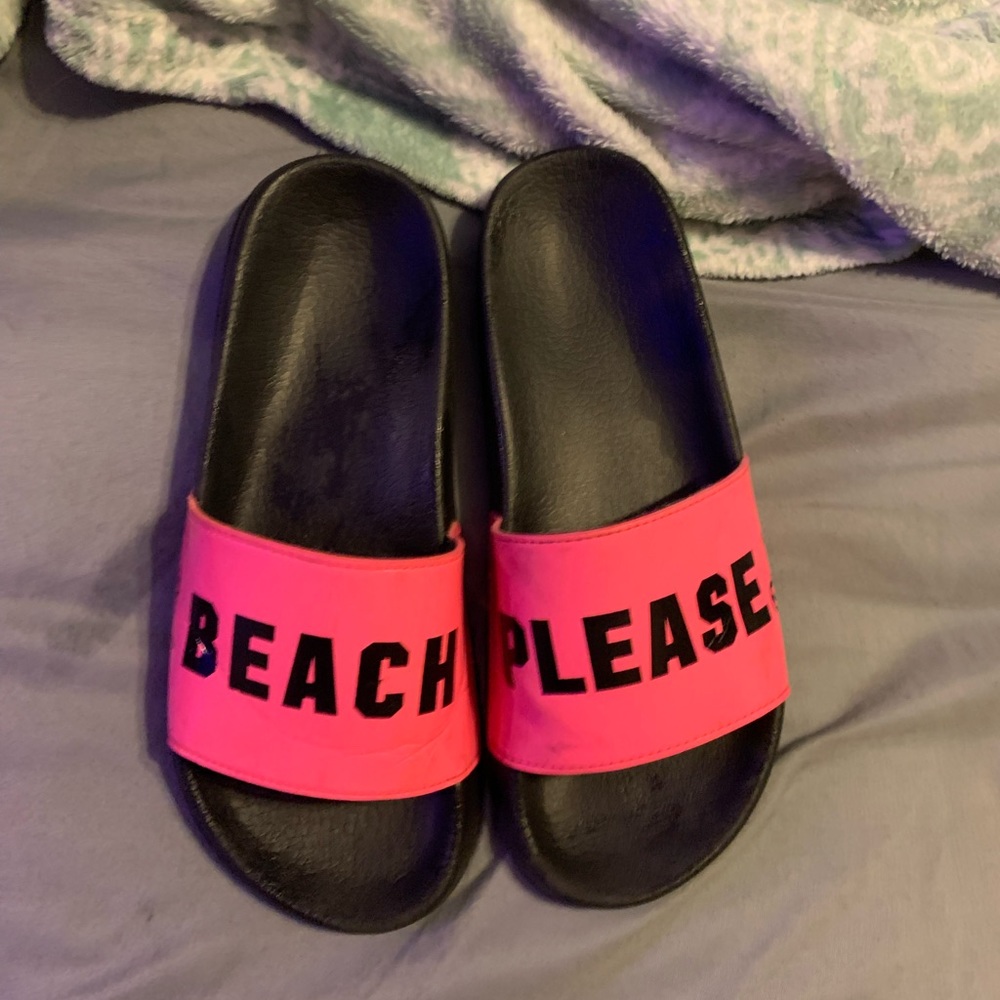 victoria secret pink sandals